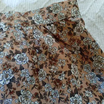 꽃무늬 플레어 롱 스커트 택 포함 새상품