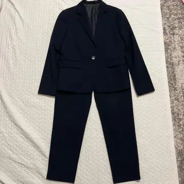 GU 네이비 수트 셋업 상하의 세트