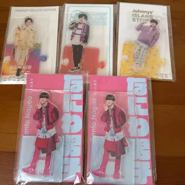 나니와단시 나가오 켄토 아크릴 스탠드 5개 세트