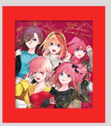 5등분의 신부 나카노 이츠키 GOTO AKIBA 미니 색지 프레임