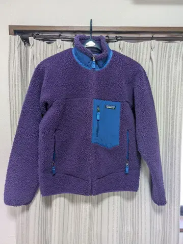patagonia 레트로X 플리스 자켓 보라색