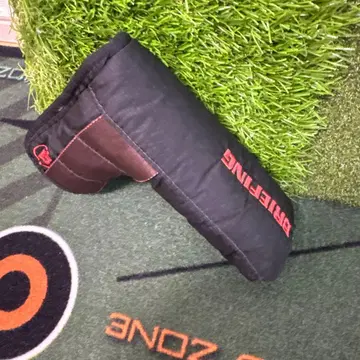 브리핑 퍼터용 골프헤드커버 블랙