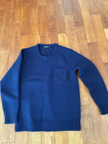 SWEET BLUE 네이비 크루넥 스웨터 L 사이즈