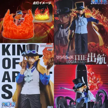 ONE PIECE 사보 피규어 4체 세트