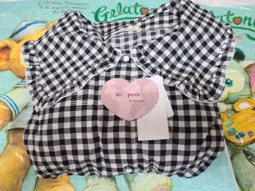 아오키 미사코 깅엄 원피스 시마미사