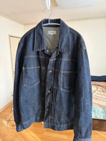 UNITED ARROWS BLUE LABEL 다크 데님 자켓 L