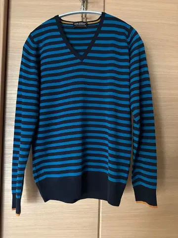 JOHN SMEDLEY 보더 긴팔 스웨터