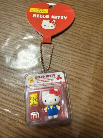산리오 헬로키티 미니어처 패키지 참 키링 키링