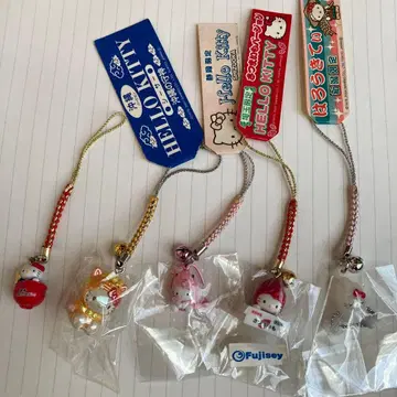 지역 한정판 키티 헬로키티 스트랩 세트