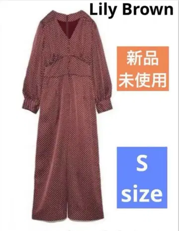 [새상품] Lily Brown 릴리 브라운 개더 올인원 점프수트