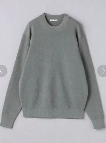 유나이티드 애로우즈 코튼/폴리에스테르 아제 크루넥 니트