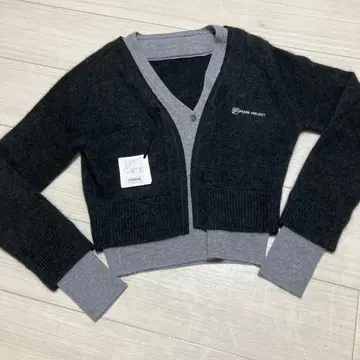 PRANK PROJECT 그레이 긴팔 가디건 FREE