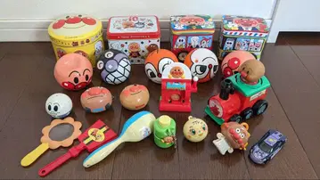 호빵맨 완구 세트 캔 케이스 포함