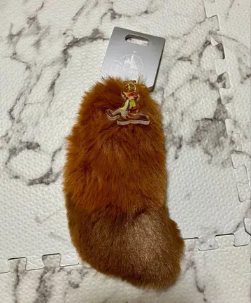 주토피아 닉 꼬리 키체인