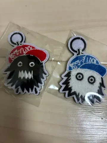 아웃도어 몬스터 와펜 패치 2개 세트