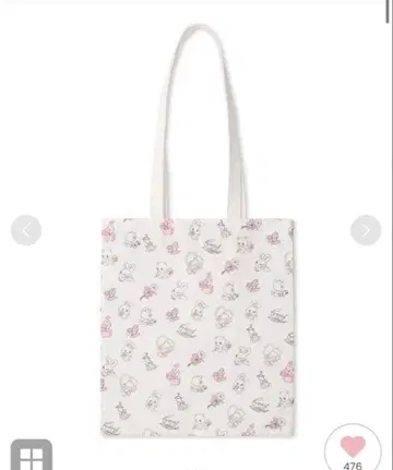 캐릭터 패턴 토트백