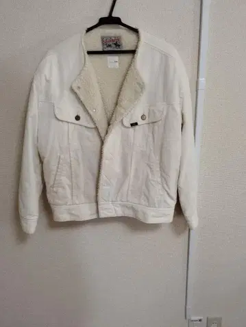 Lee 여성용 화이트 플리스 라이닝 자켓