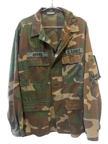 카모플라쥬 밀리터리 자켓 US ARMY 구제 의류