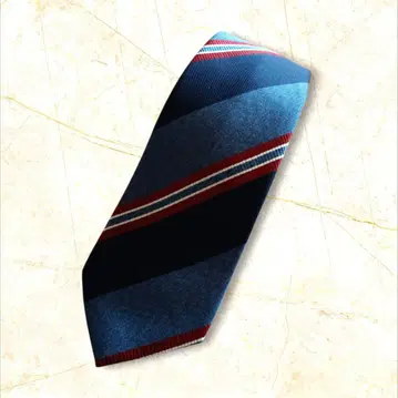 새상품급 넥타이 네이비 스트라이프