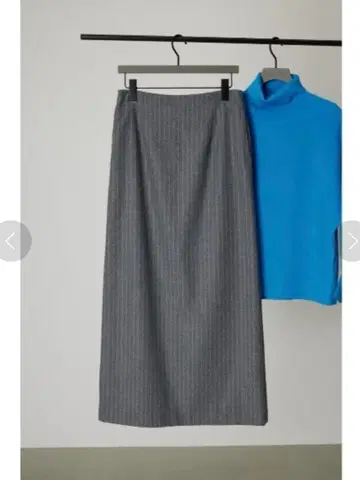 RIM.ARK Mannish stripe pencil SK 그레이 38