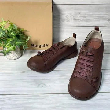 951 [새상품] Re:getA 리게타 슬립온 브라운 S