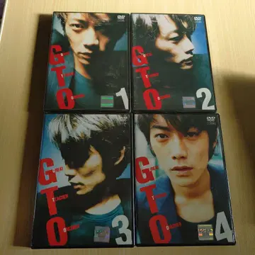 GTO DVD 1-4권 세트 타카시 소리마치