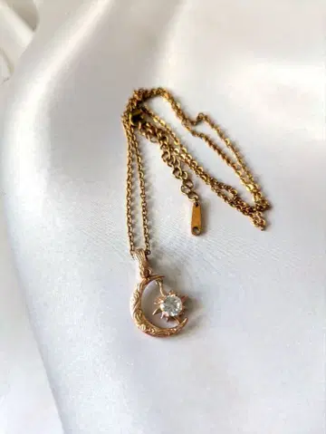 하와이안 주얼리 * 달과 태양의 크리스탈 목걸이 PG