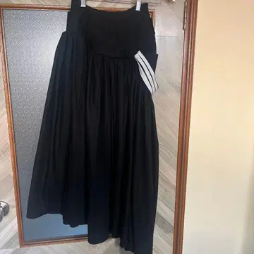 Y3 비대칭 롱 스커트 M