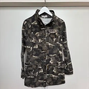 [ GARULA ] Y2K 갸루 카모플라쥬 원피스 치마바지