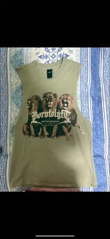 LYFT 리프트 탱크탑 카키