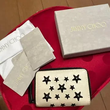 JIMMY CHOO 별 모양 스터드 코인 케이스