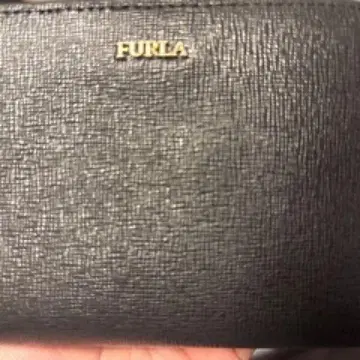 FURLA 블랙 접이식 지갑
