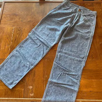 Lee 데님 캐주얼 팬츠 얇은 린넨 소재