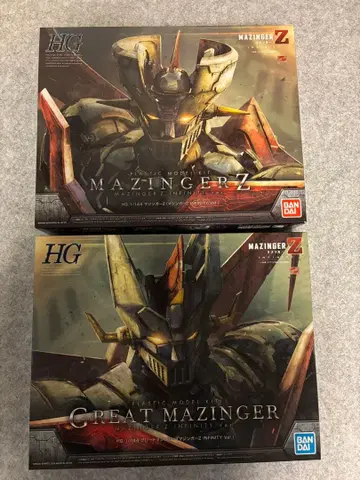 HG MAZINGER Z & GREAT MAZINGER 세트