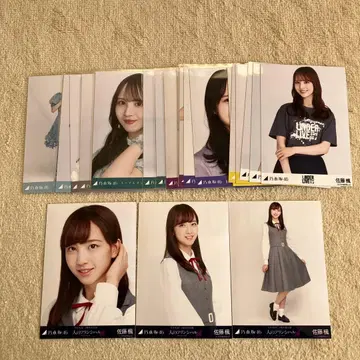 사토 (노기자카46) 브로마이드 묶음 24장 세트 컴프