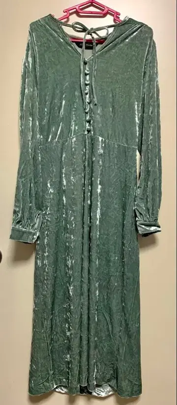 킴즈 부티크 벨벳 롱 원피스