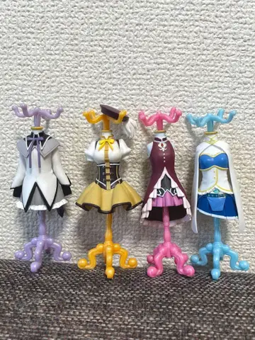 마도카 마기카 캡슐 토르소 마네킹 마미 쿄코 사야카 호무라 4종 세트