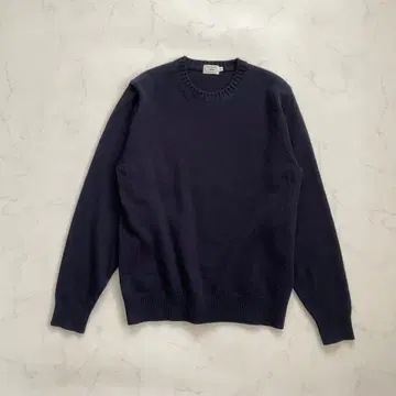 Detour 데토와 캐시미어 100% 니트 네이비 M 일본제