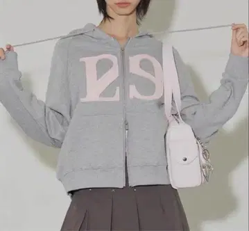 ILLIGO 129 로고 후드티 그레이 M