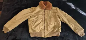 B-15 밀리터리 자켓 40 사이즈 베이지 계열