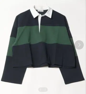 green label relaxing 크롭 라거 셔츠