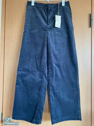 무인양품 코듀로이 와이드 팬츠 L 사이즈