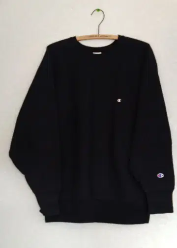 BEAMS 한정판 Champion M 리버스 웨이브 맨투맨 챔피온