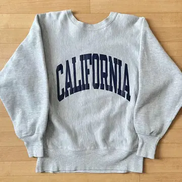 Champion 90년대 California 양면 프린트 리버스 위브