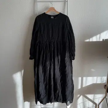 Kastane 블랙 롱 원피스