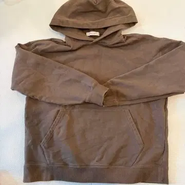 [착용 수회] PUBLIC TOKYO 후드 풀오버 브라운 1