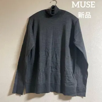 MUSE 그레이 터틀넥 스웨터 새상품