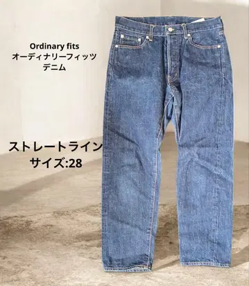 [ 새상품급 ] Ordinary fits 오디너리피츠 데님 스트레이트