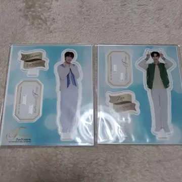 ZeeNuNew 아크릴 스탠드 2개 세트