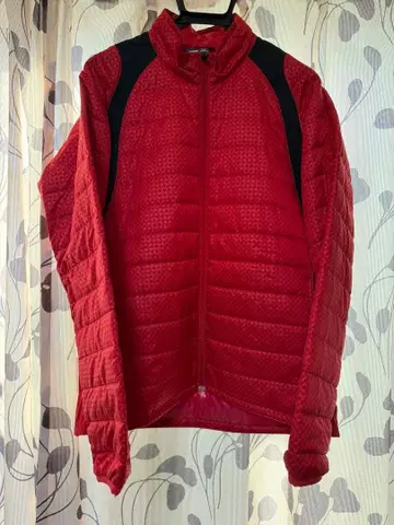 미즈노 브레스 써모 빨간색 자켓